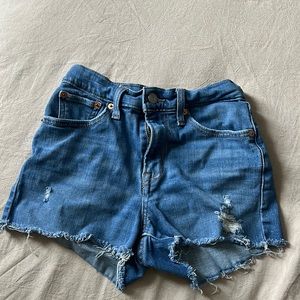 Levi High Rise Shorts